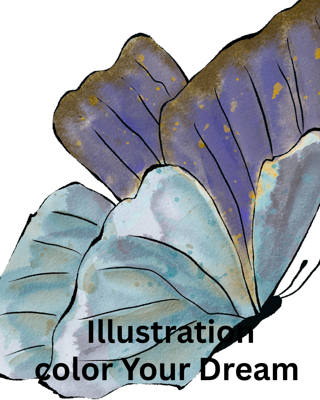 water color butterfly